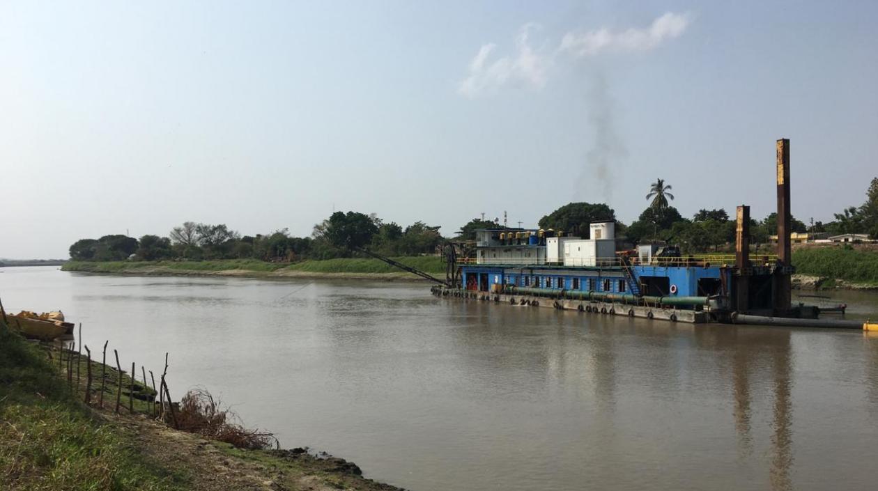 Río Magdalena a la altura de Salamina