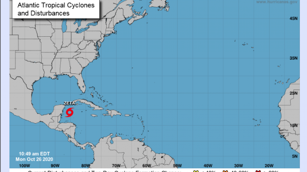 Se espera que la velocidad de Zeta aumente en los próximos días.