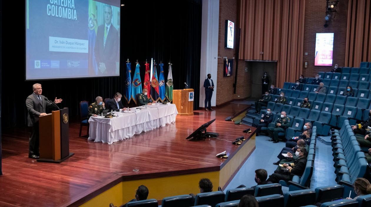 El Presidente de la República, Iván Duque.