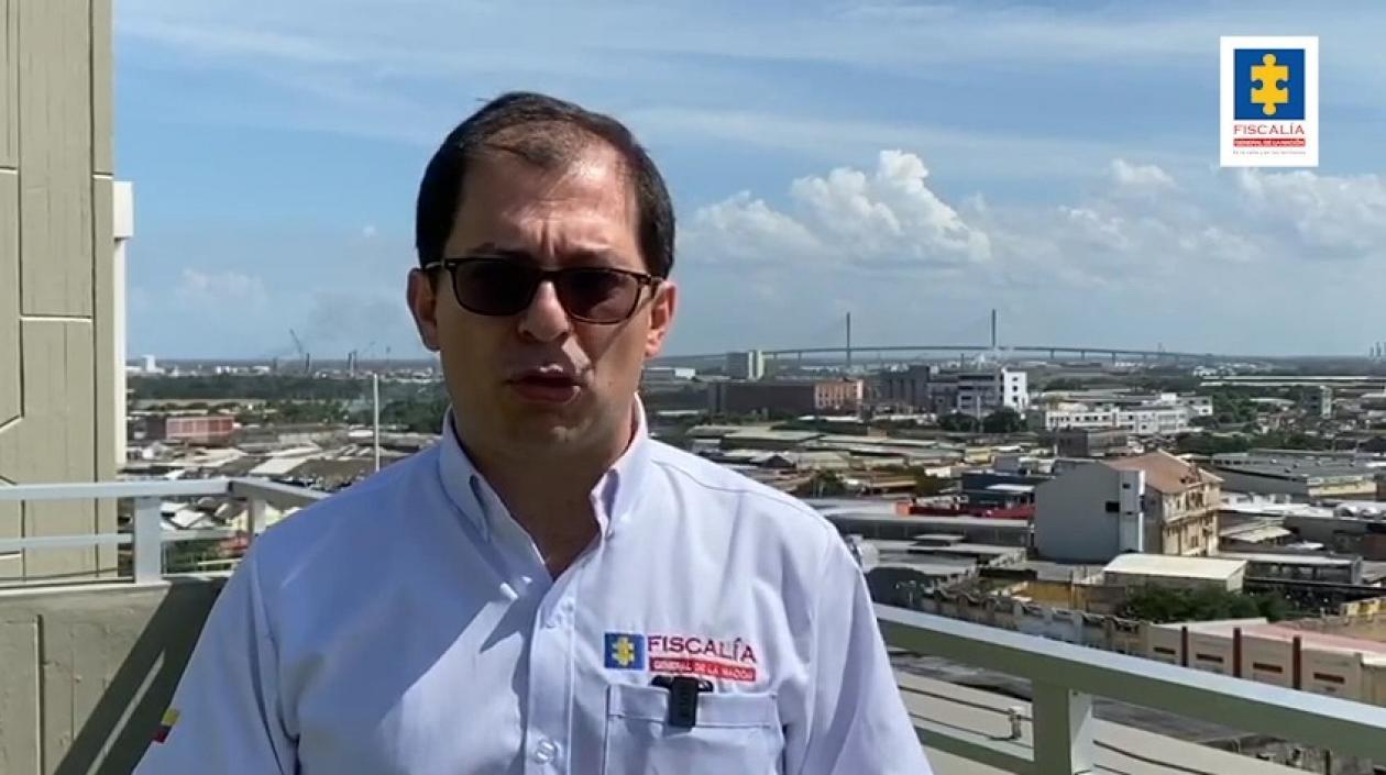 Fiscal Francisco Barbosa em Barranquilla.