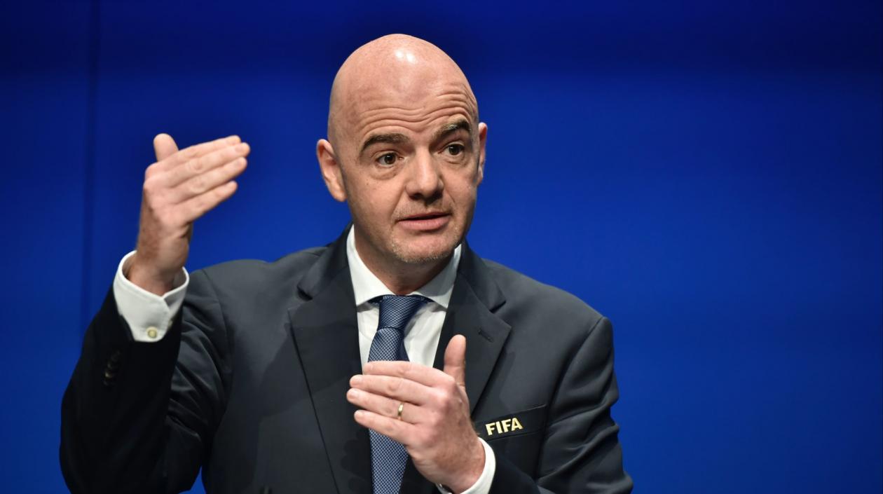Gianni Infantino, presidente de la FIFA.