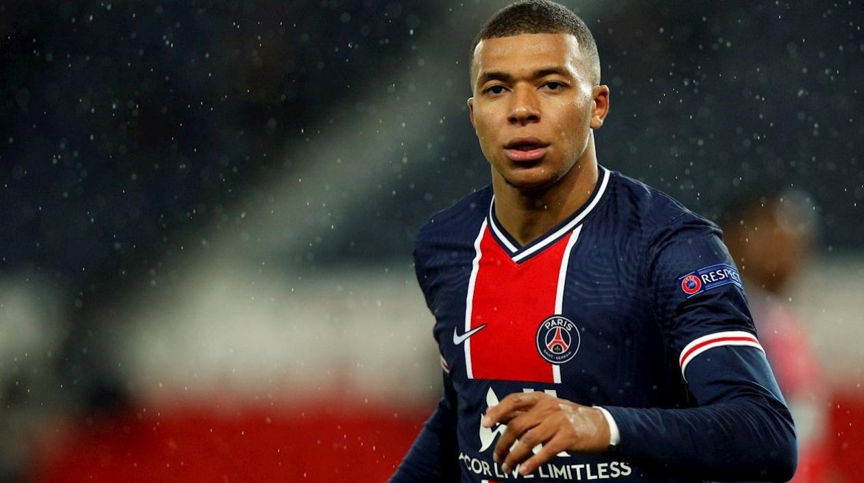 Kylian Mbappe, delantero francés. 