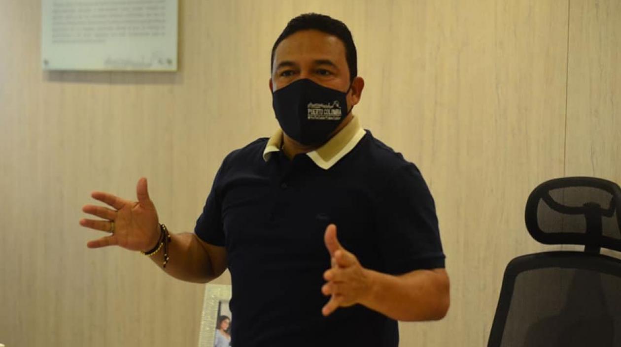 Willman Vargas, alcalde de Puerto Colombia.