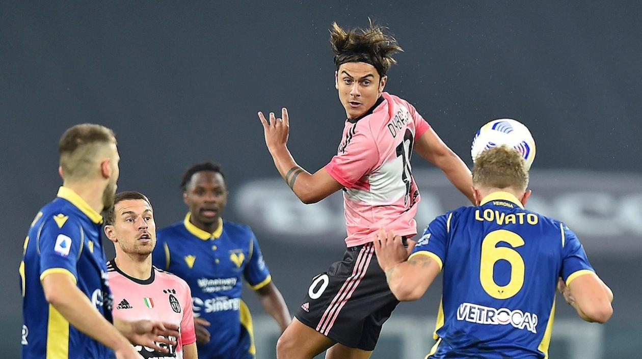 Paulo Dybala, delantero de la Juventus. 