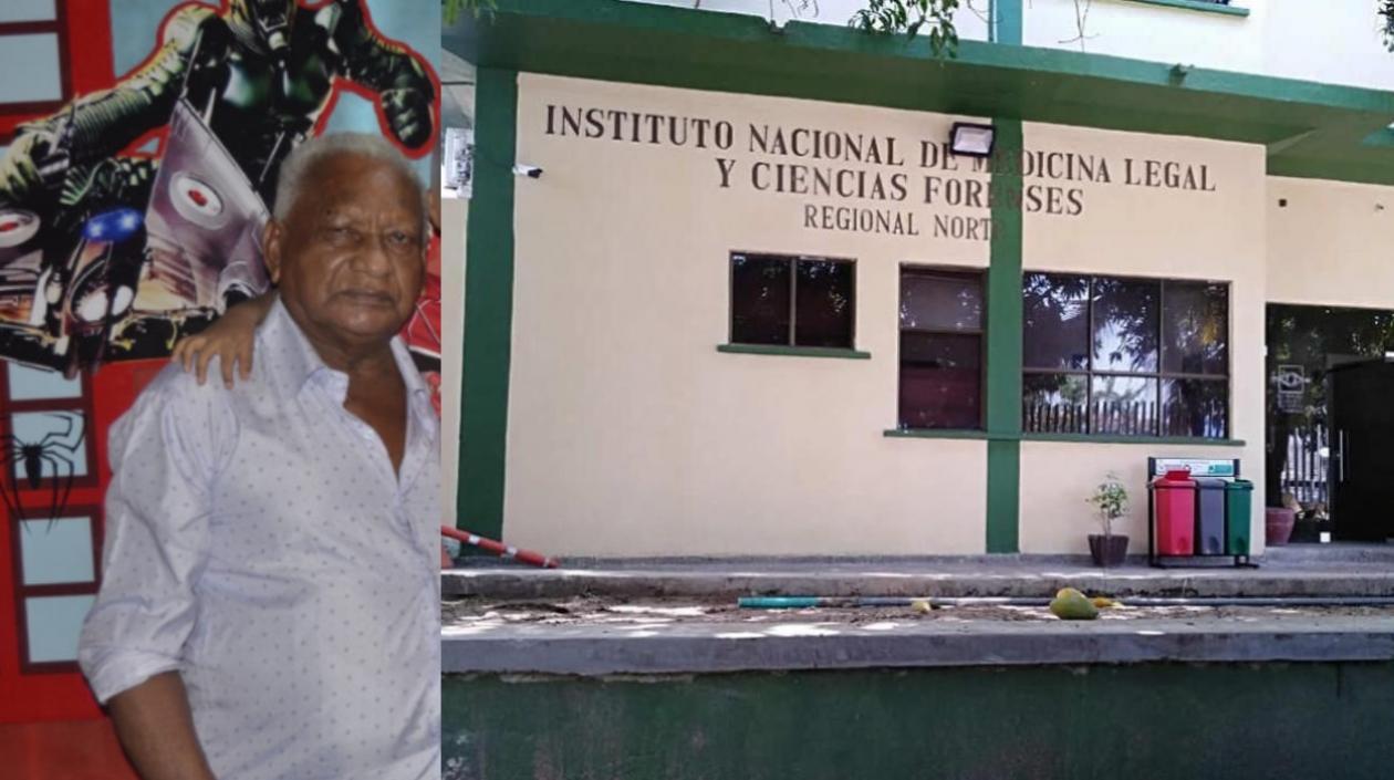 El cuerpo de Abel Alí Mondul Lara fue llevado a Medicina Legal. 