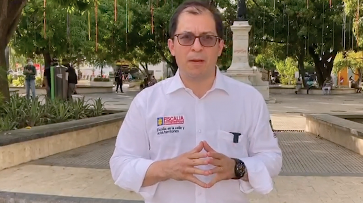 El Fiscal General de la Nación, Francisco Barbosa.