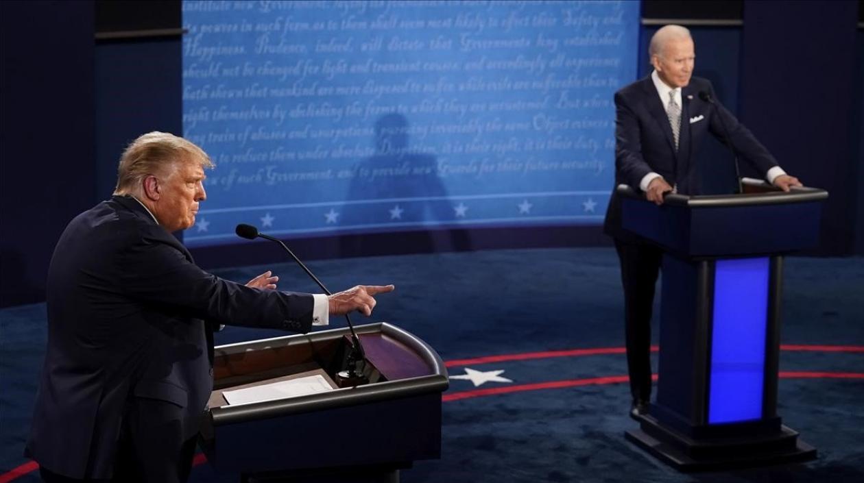 Donald Trump y Joe Biden.