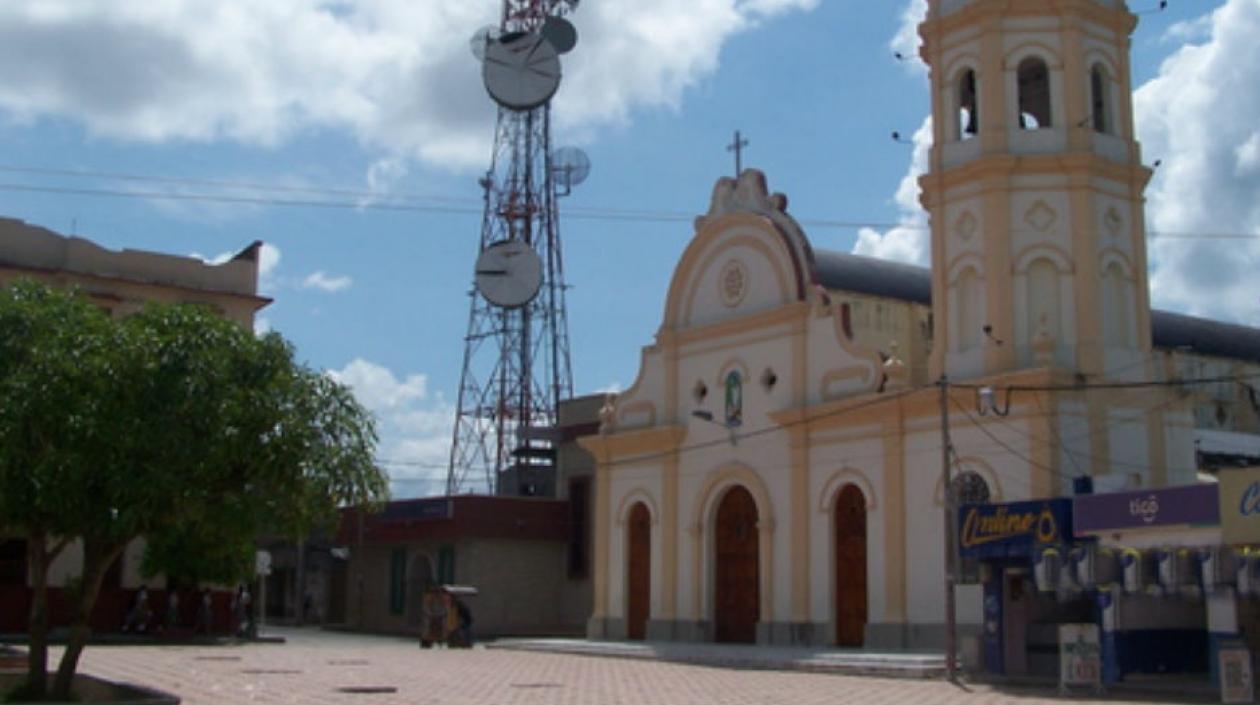 Aspecto de Fundación, en el departamento del Magdalena. 