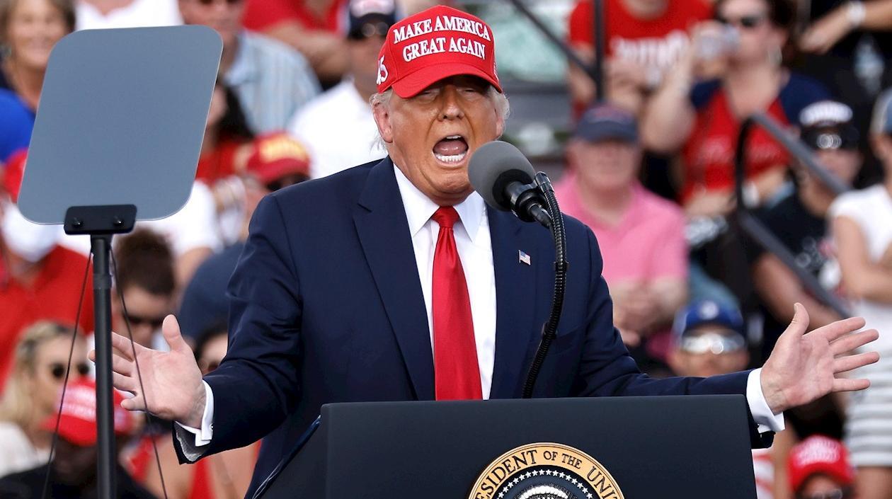 El presidente de Estados Unidos, Donald Trump.