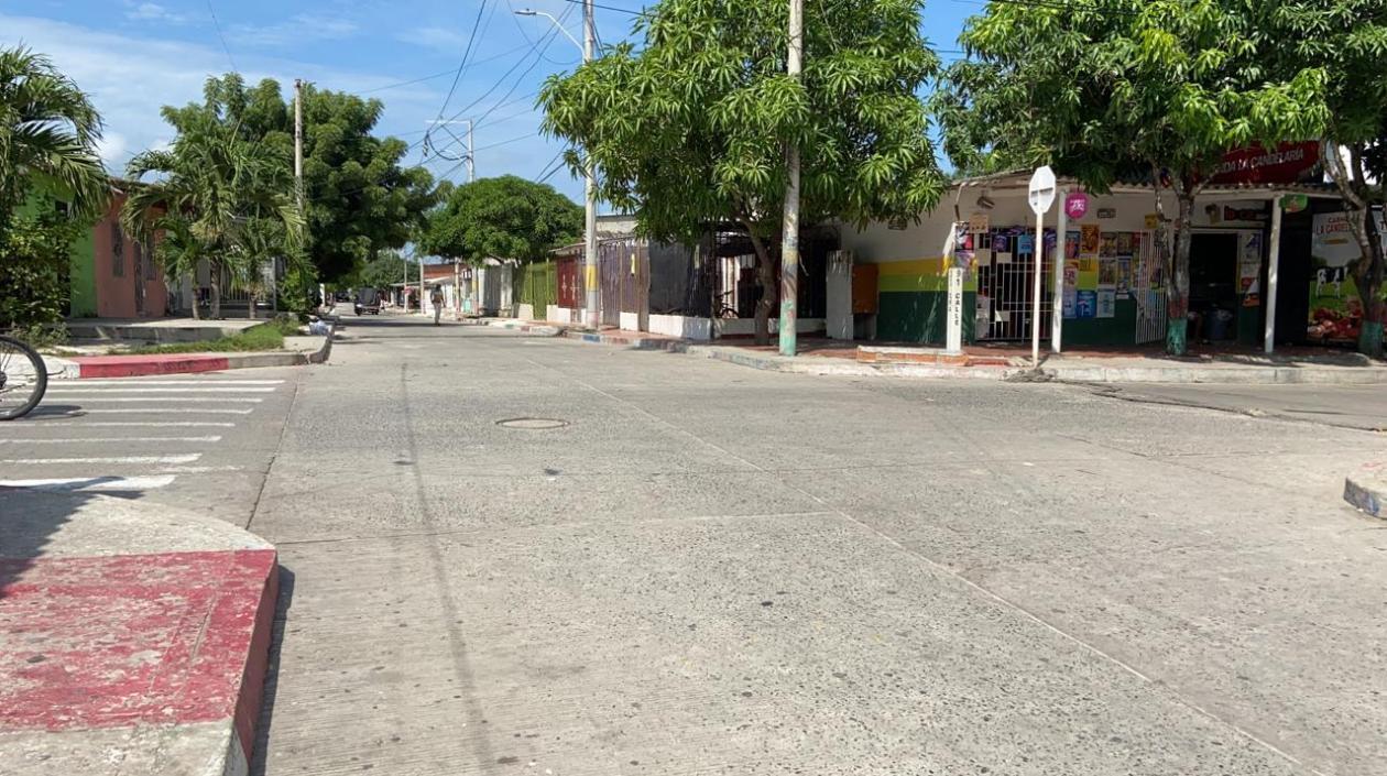 Calle 91 con carrera 2D, lugar donde ocurrieron los hechos. 