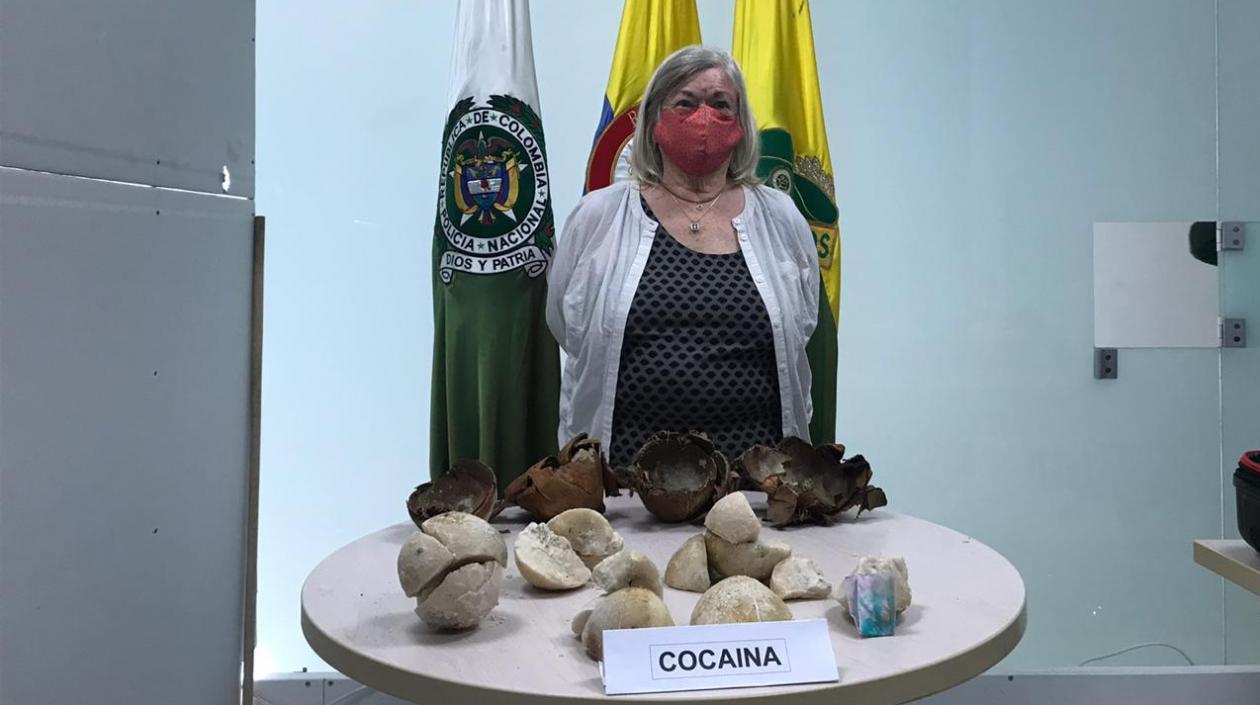 Pamela Cue Mc Peak fue dejada a disposición de la Fiscalía, en Soledad.