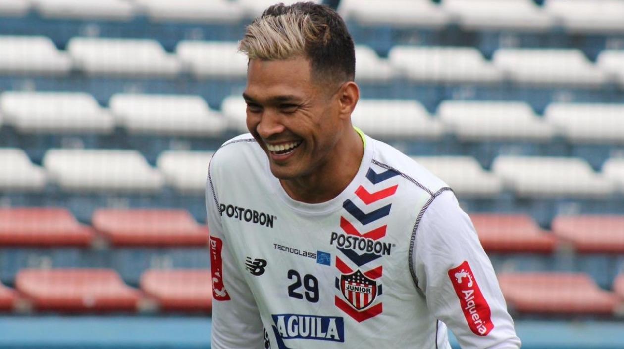 Teófilo Gutiérrez, delantero de Junior. 