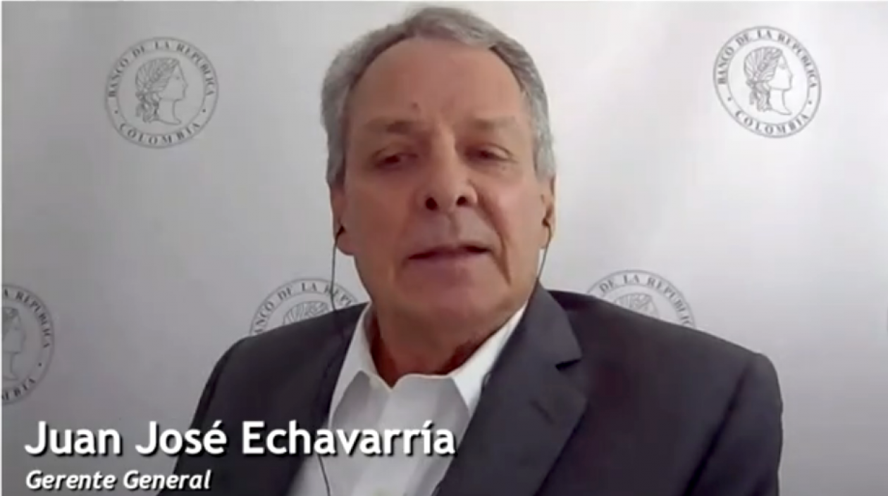 Juan José Echavarría, gerente general de Banrepública.