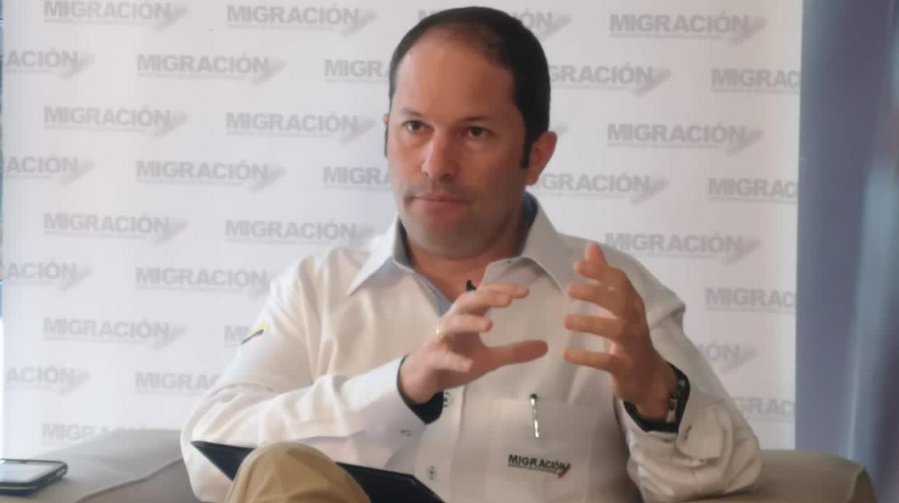 Juan Francisco Espinosa, director de Migración Colombia.