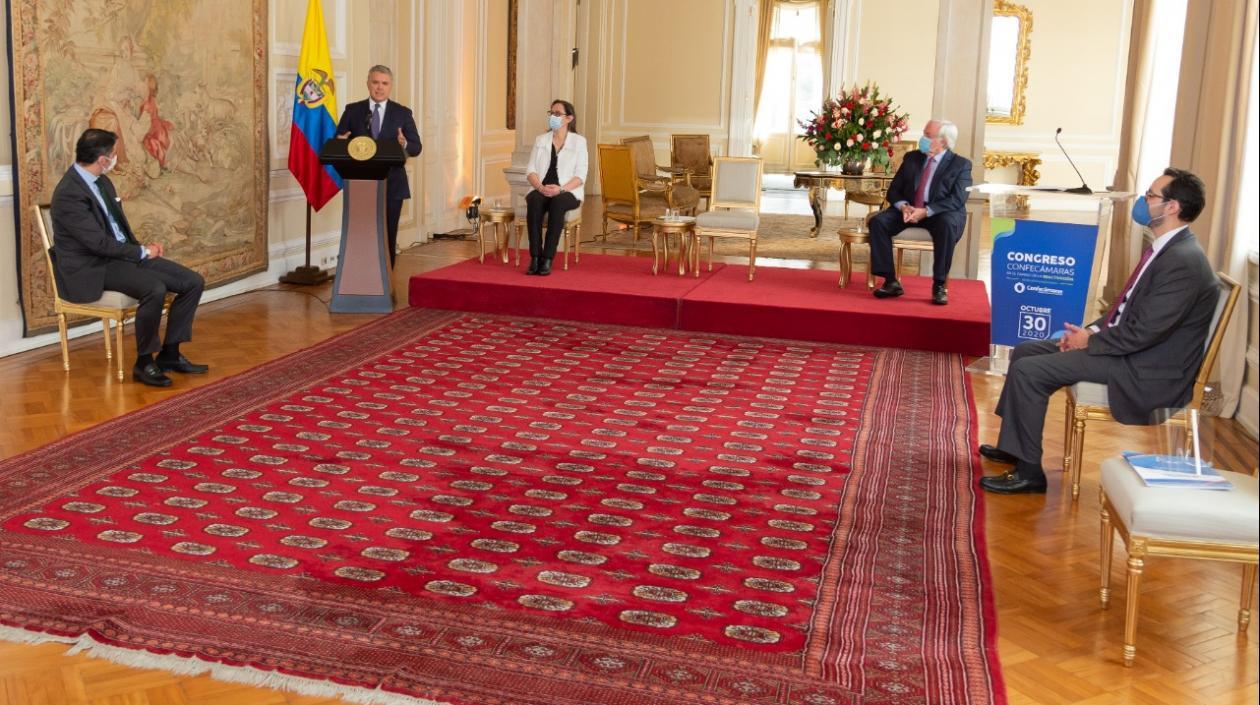 El Presidente de la República, Iván Duque.