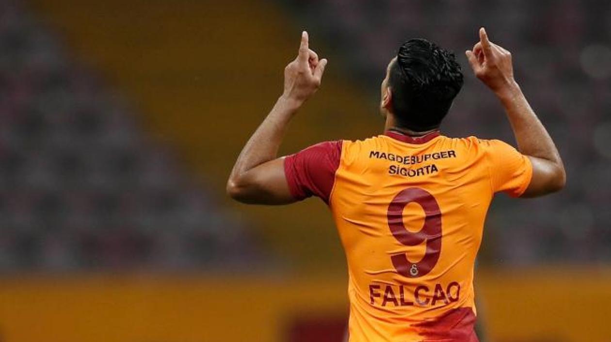 El colombiano Radamel Falcao García.