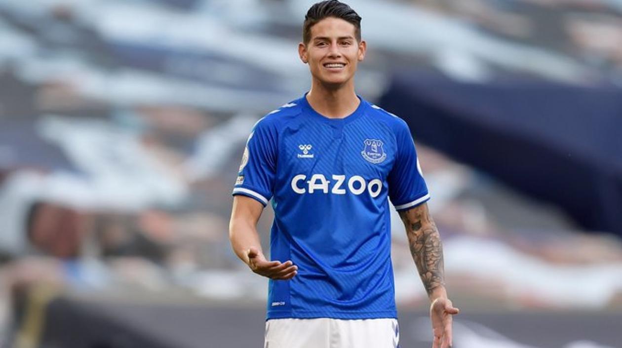 El colombiano James Rodríguez.