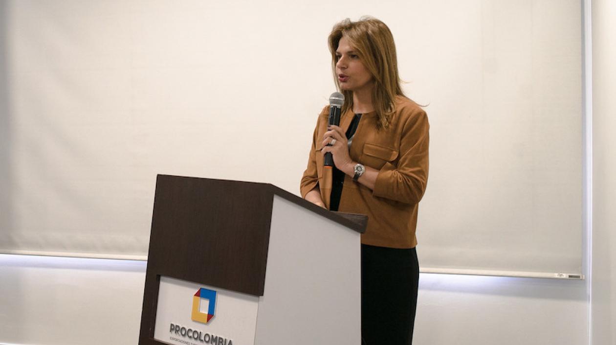 Flavia Santoro, presidenta de ProColombia.