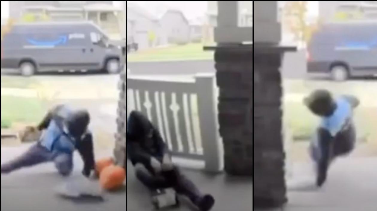 Los dos resbalones del mensajero. 