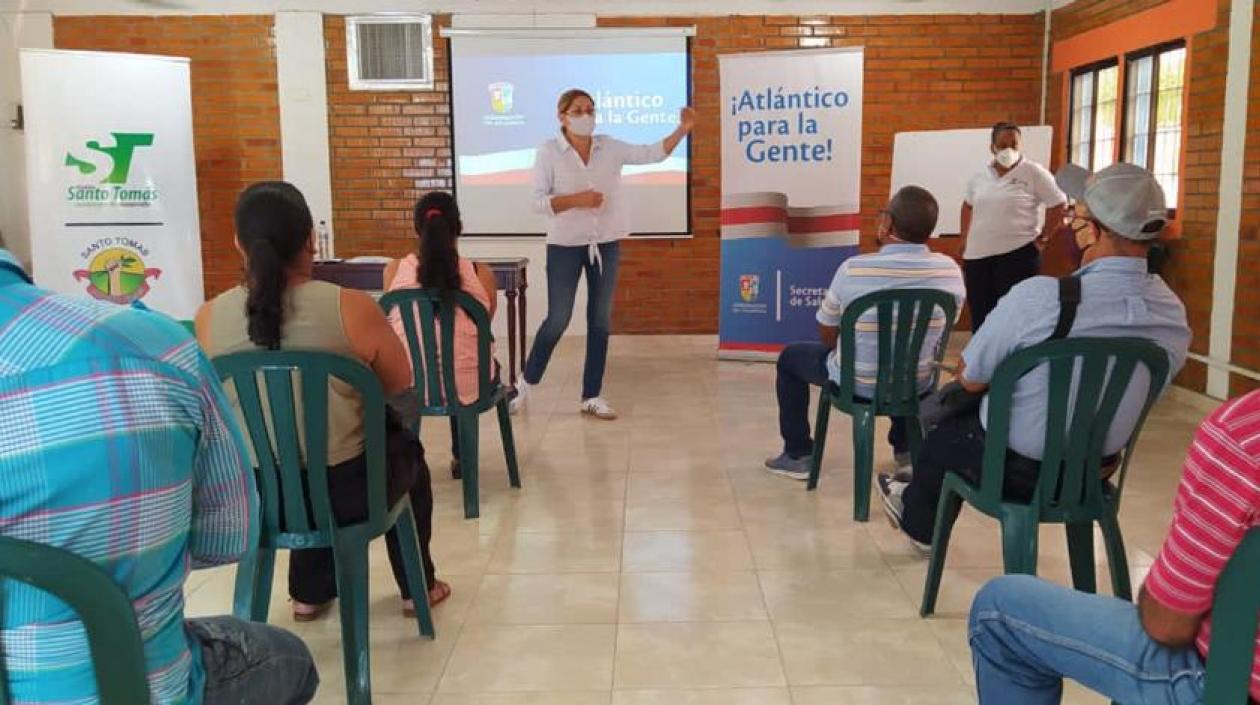 Secretaria de Salud capacitó a los líderes.