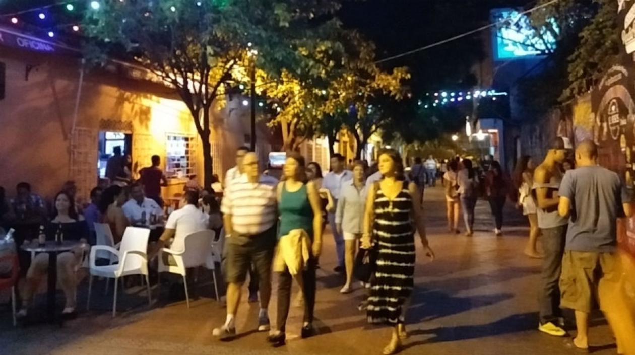 Centro histórico de Santa Marta.