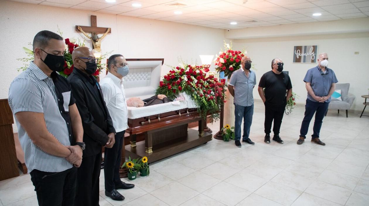 Varios de los artistas que estuvieron presentes.