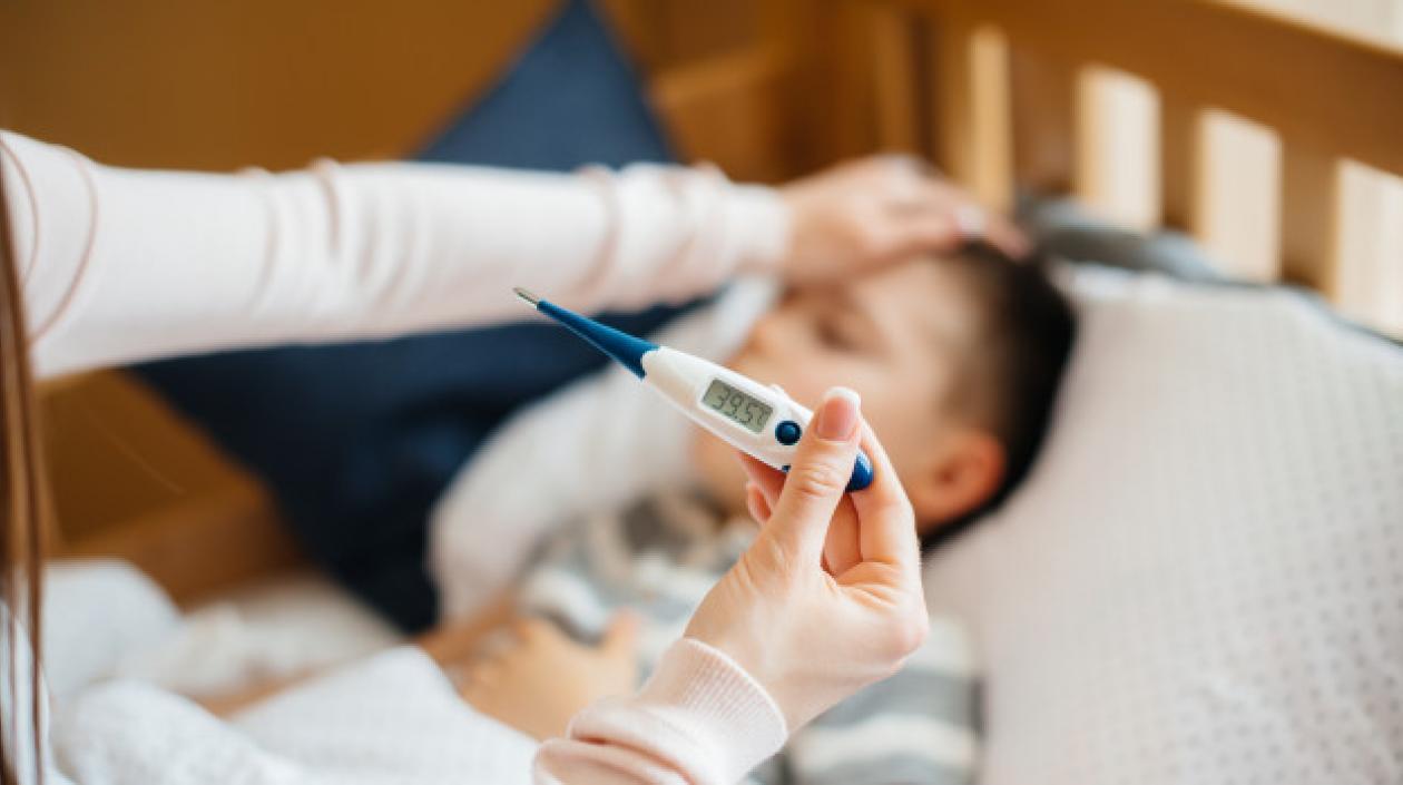 Los niños son los que más se enferman.