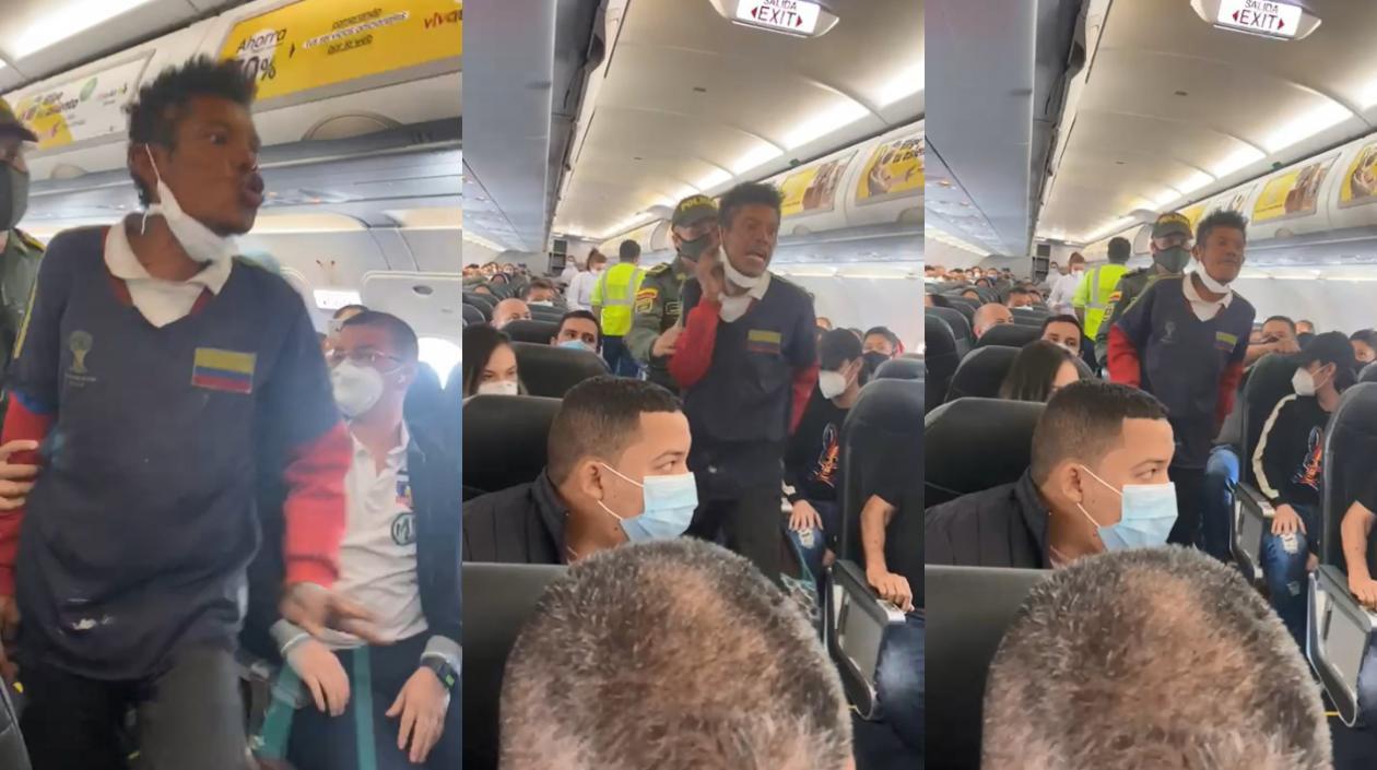 Pasajero borracho en vuelo de Viva Air.