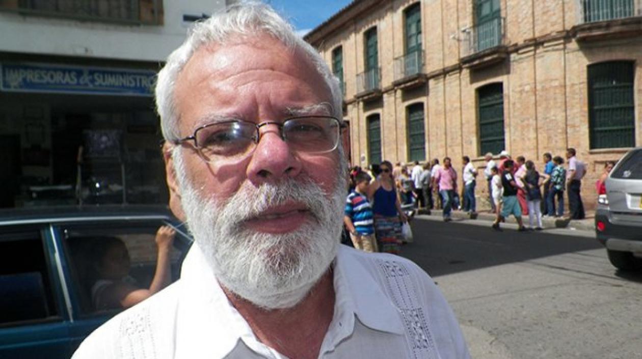 El líder social y defensor de los DDHH  Jorge Solano Vega