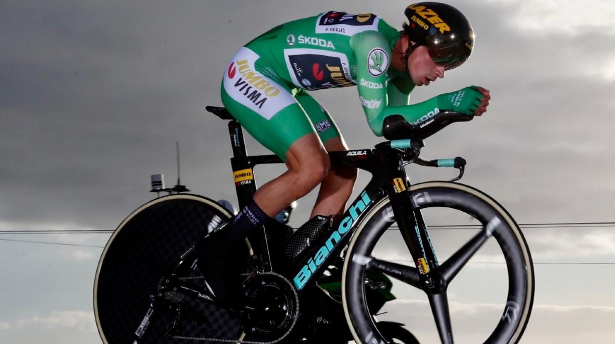 Primoz Roglic, ciclista esloveno. 