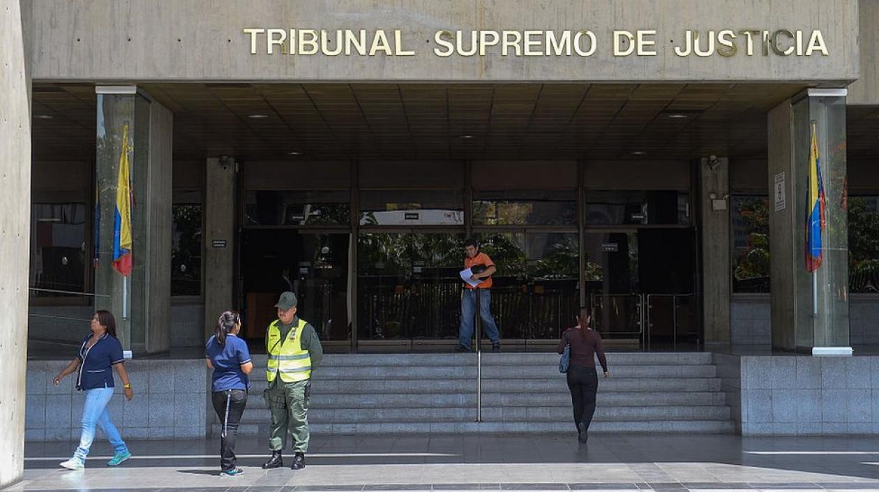 Fachada del Supremo de Venezuela.