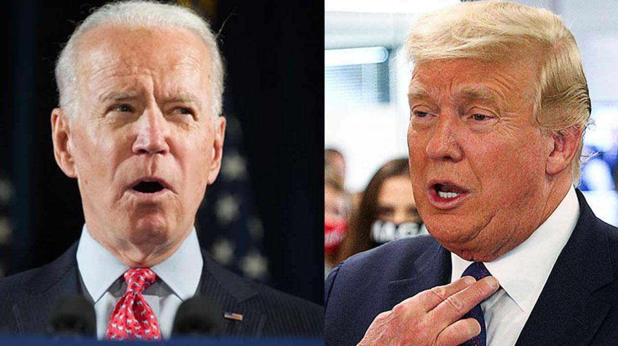 Biden y Trump