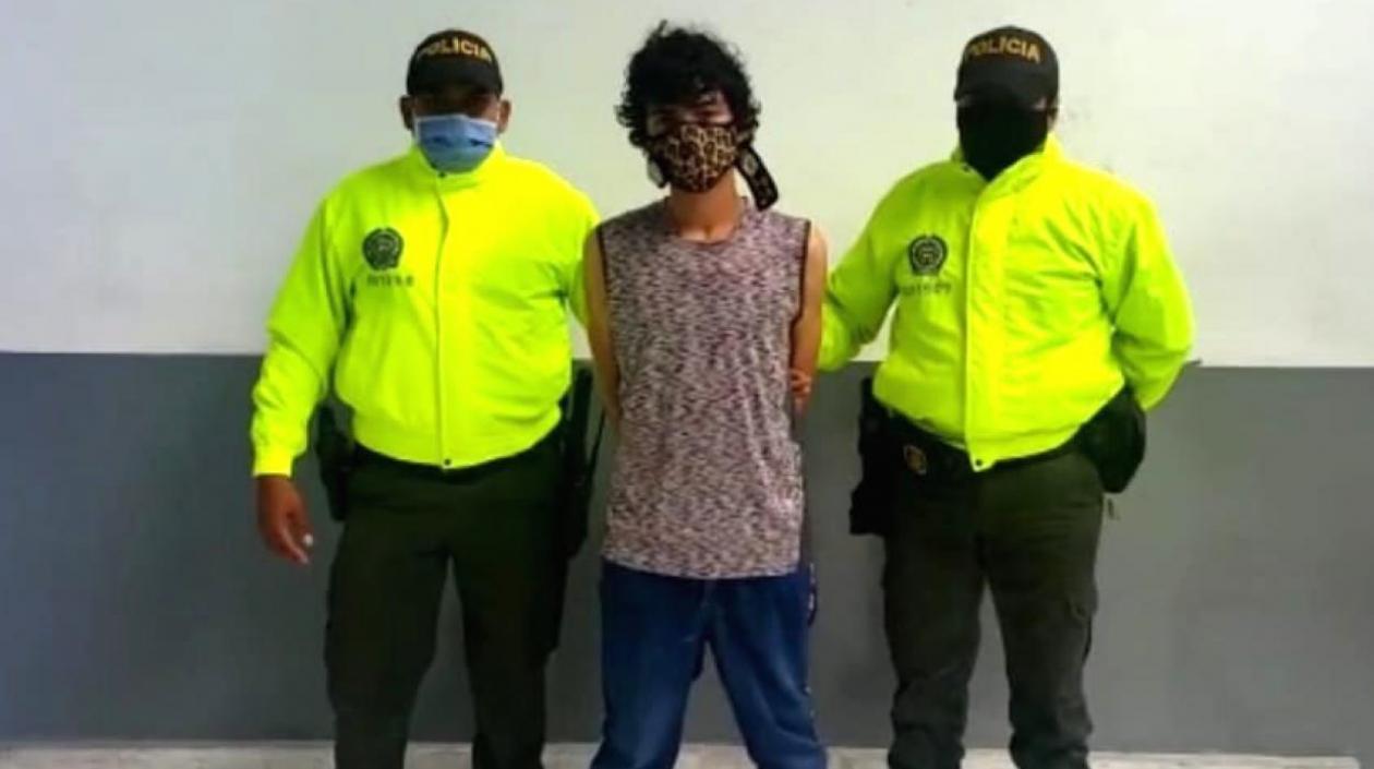 Alias Pichurria, el día de su captura el 22 de septiembre.