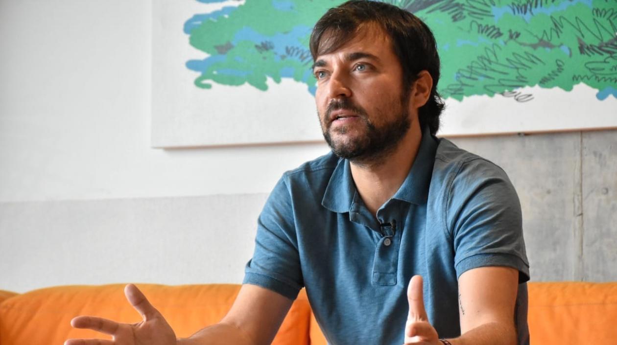 El Alcalde de Barranquilla, Jaime Pumarejo.