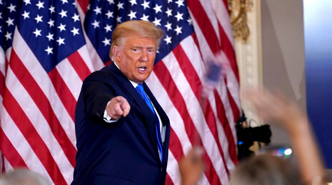 El presidente de Estados Unidos, Donald Trump.