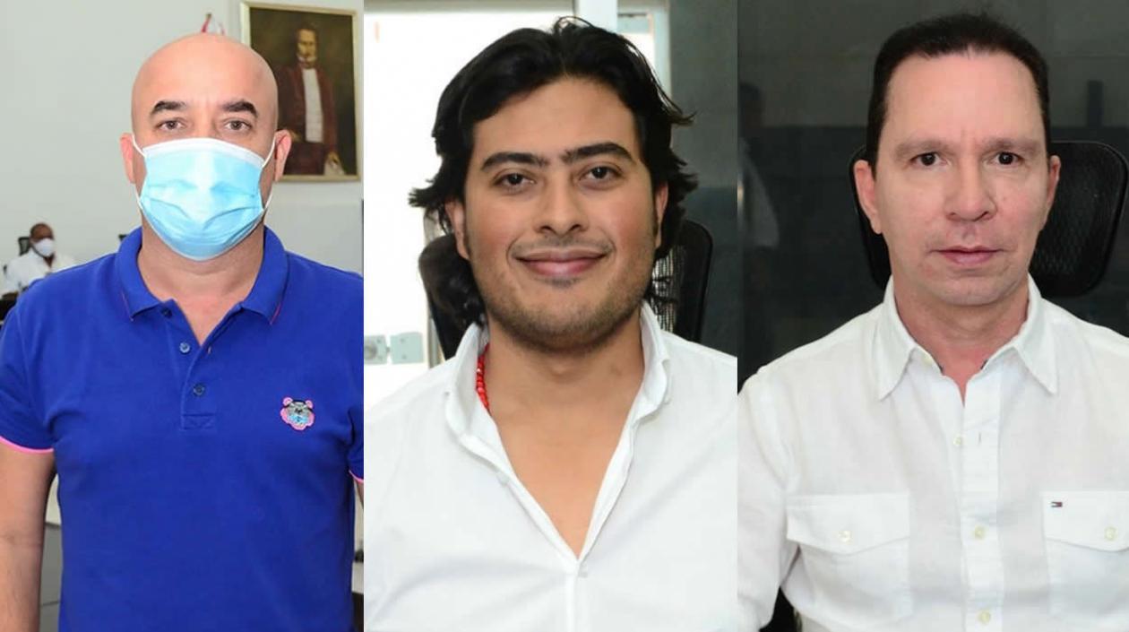 Gonzalo Baute, Nicolás Petro y Federico Ucrós, la nueva mesa de la Asamblea.