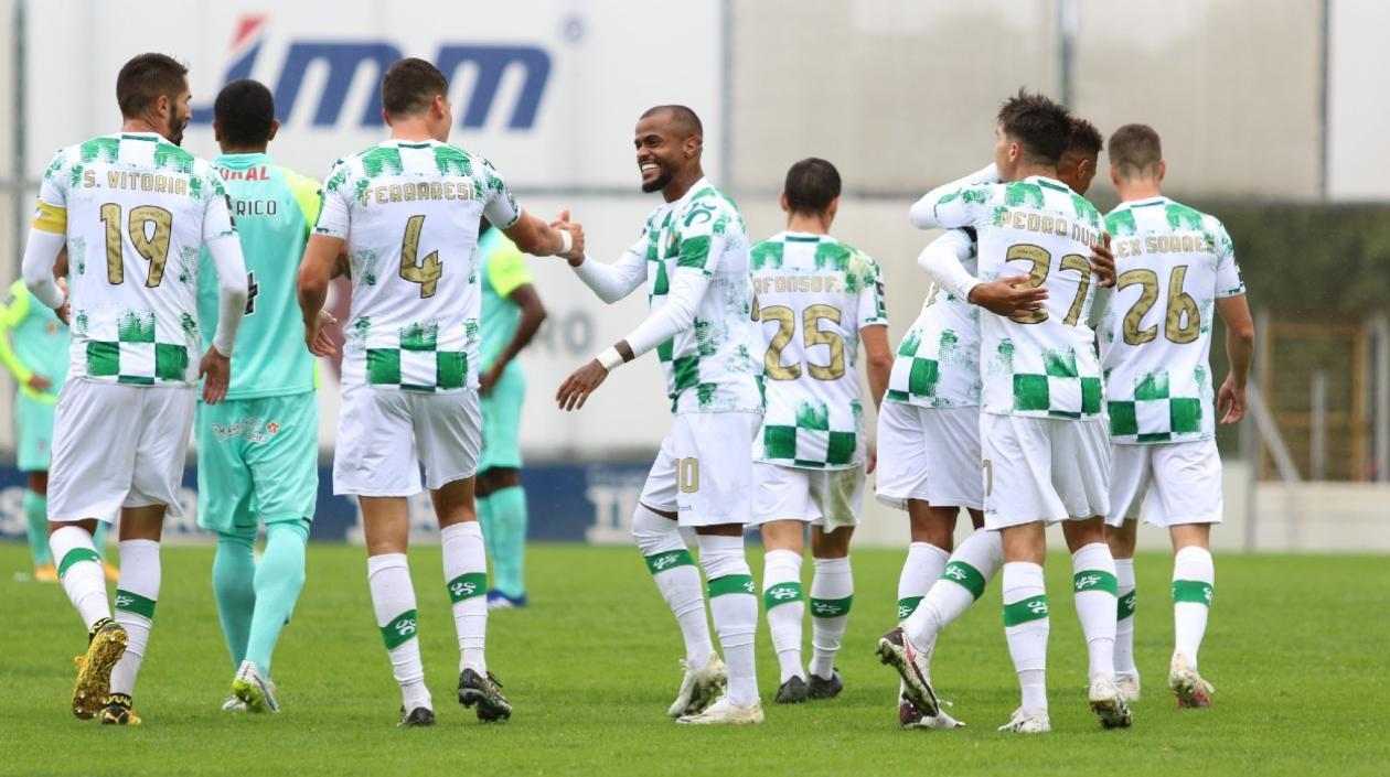 Jugadores del Moreirense. 