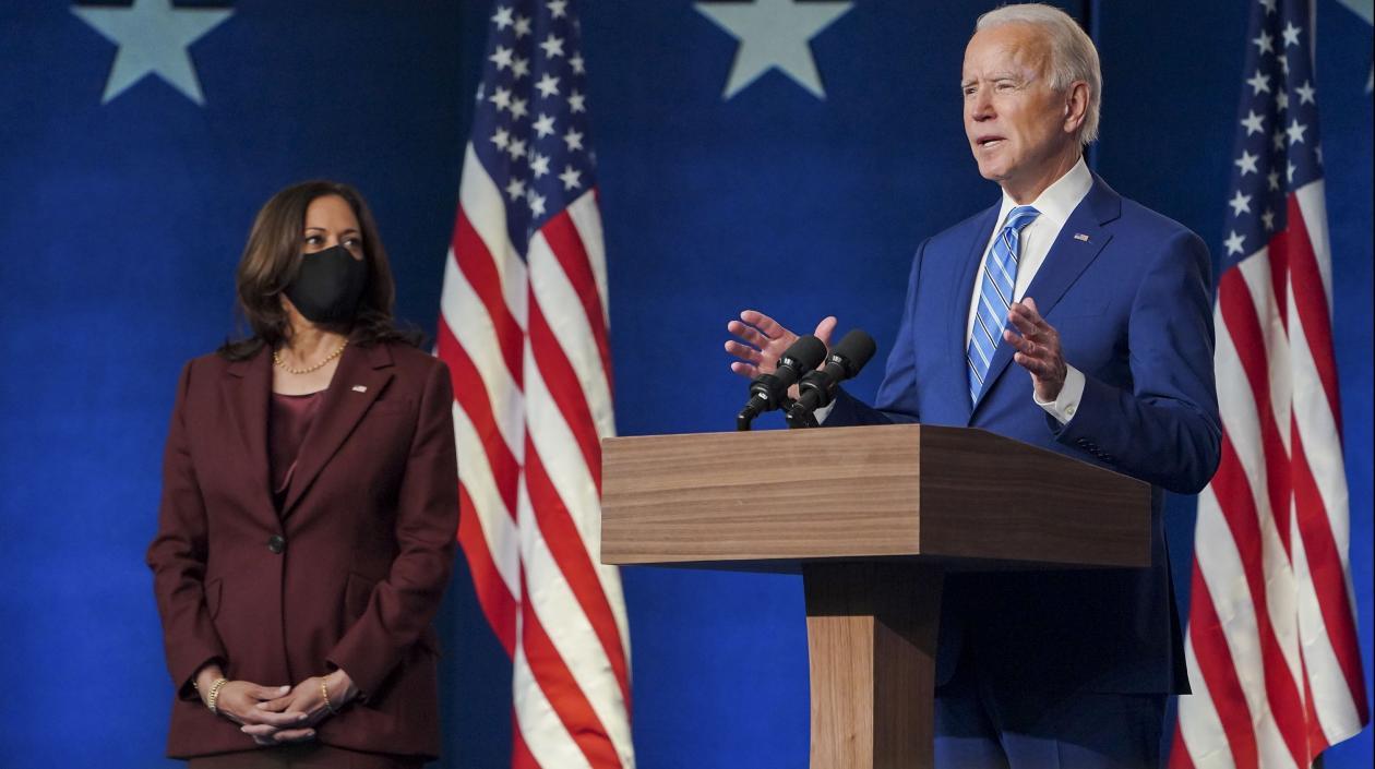 El candidato demócrata la Casa Blanca, Joe Biden.