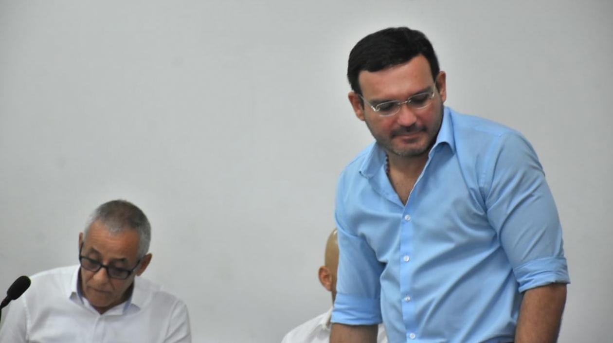 El exsecretario Dagoberto Barraza.