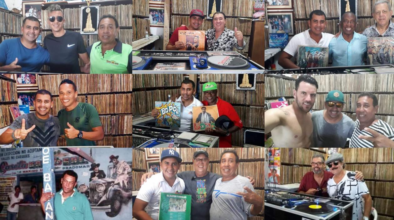 Artistas y deportistas que han visitado el lugar.