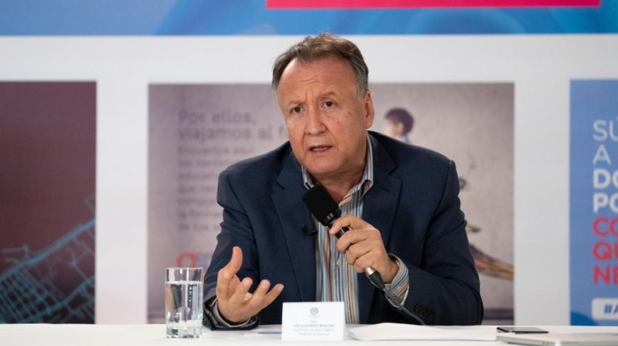 El Viceministro de Salud, Luis Alexander Moscoso.