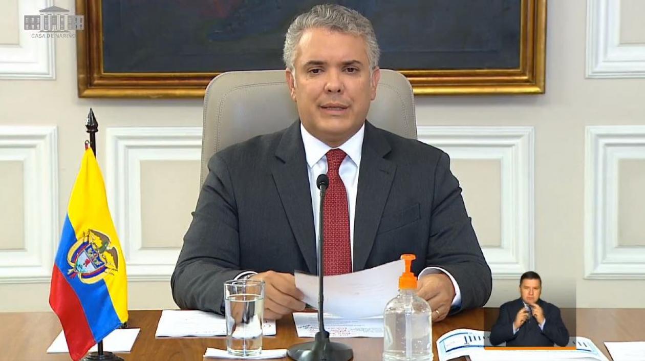 Presidente Iván Duque 