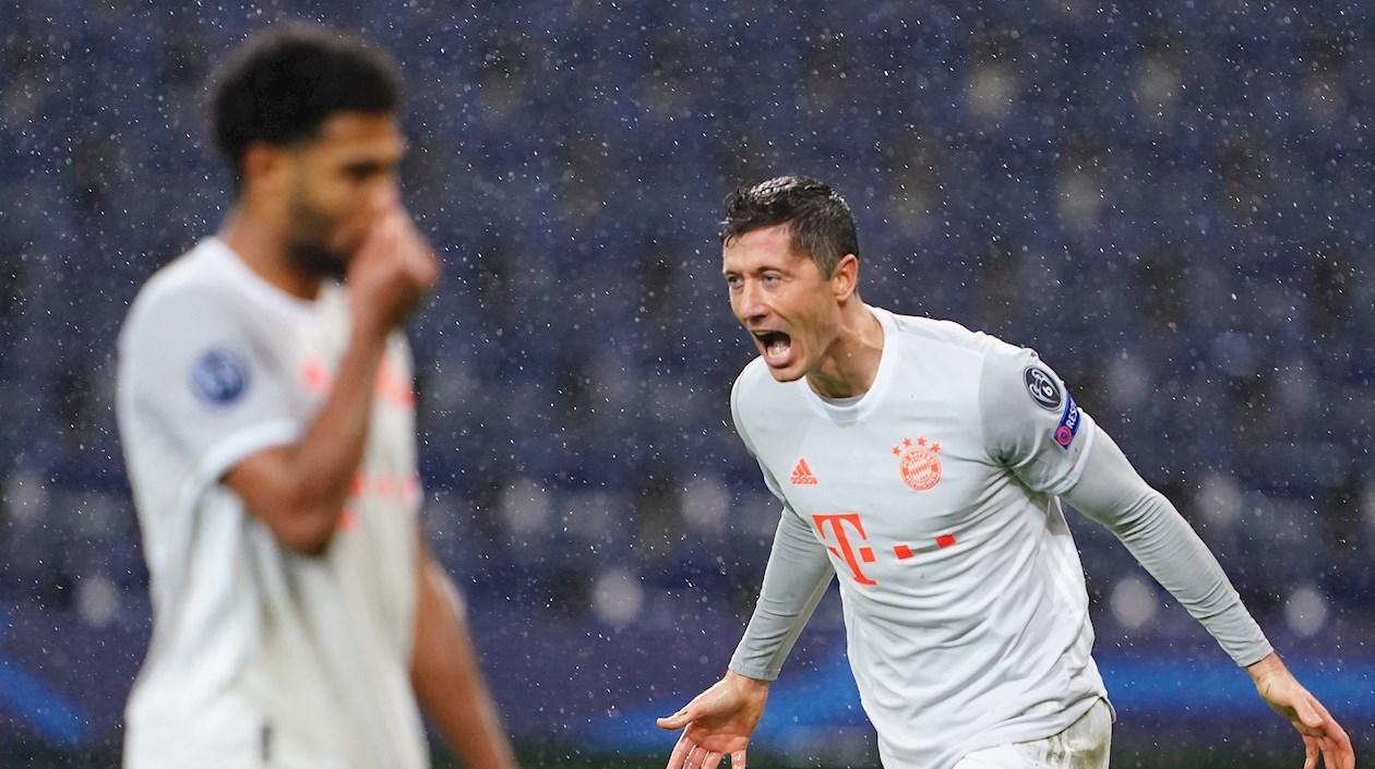 Robert Lewandowski, delantero polaco. 