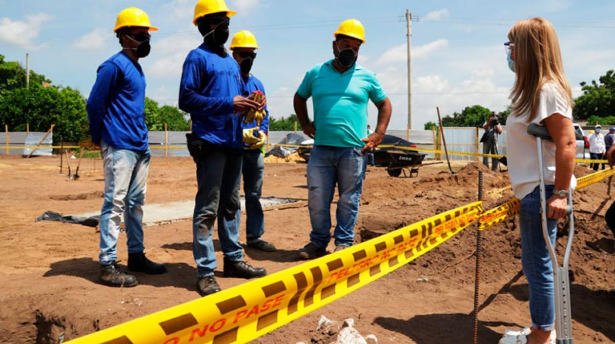 La Gobernadora del Atlántico, Elsa Noguera.