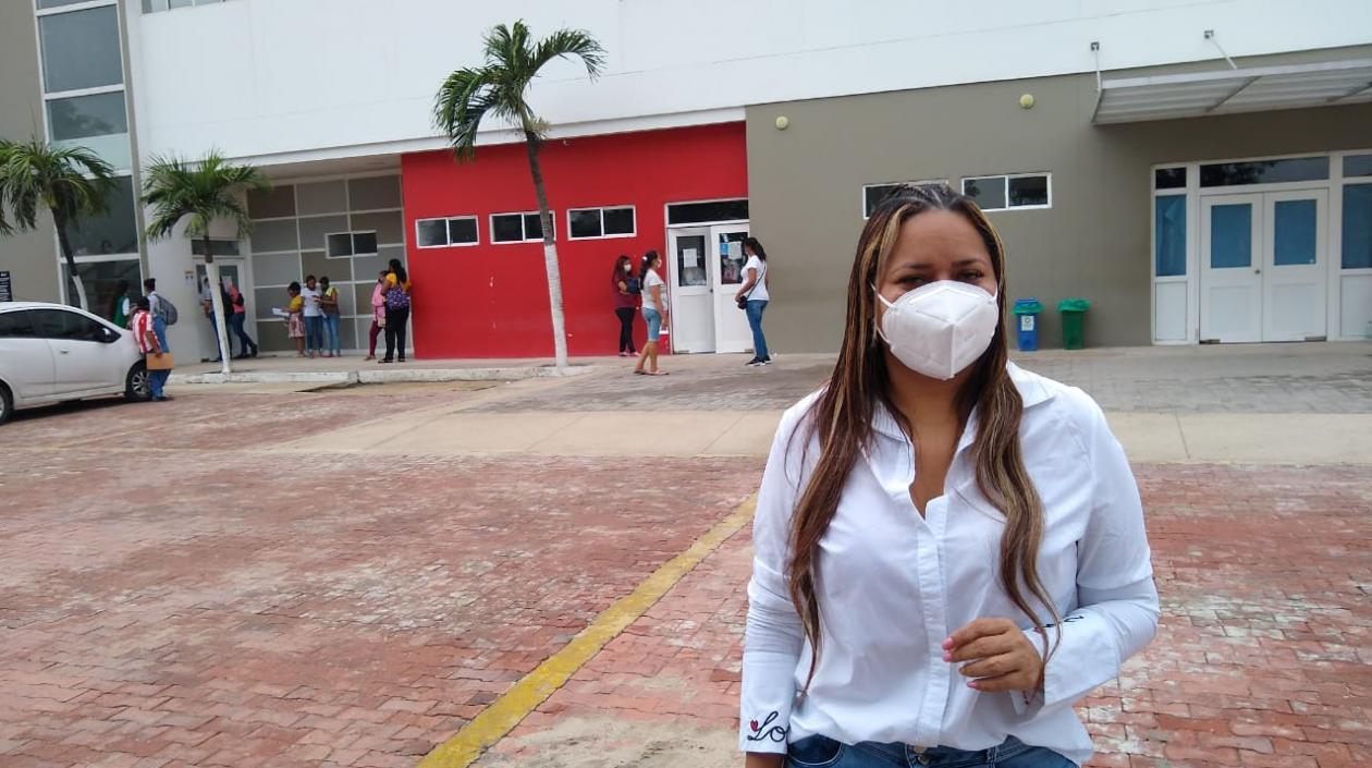 Eimy Liz Camargo, gerente Hospital de Malambo.