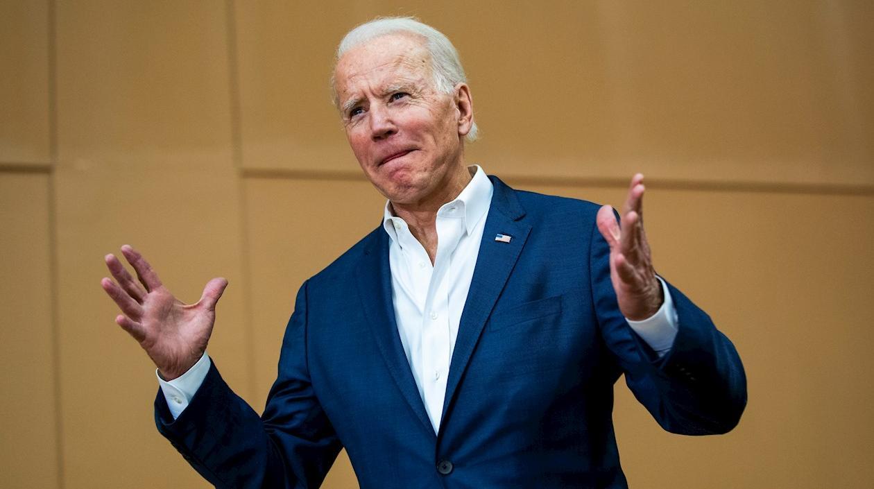 El aspirante a la Presidencia de Estados Unidos, Joe Biden.