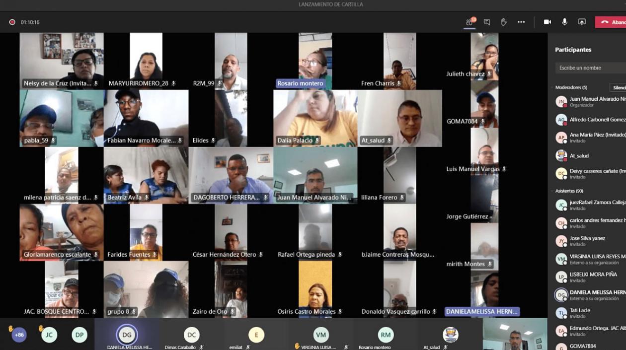 Presentación virtual de la guía práctica.