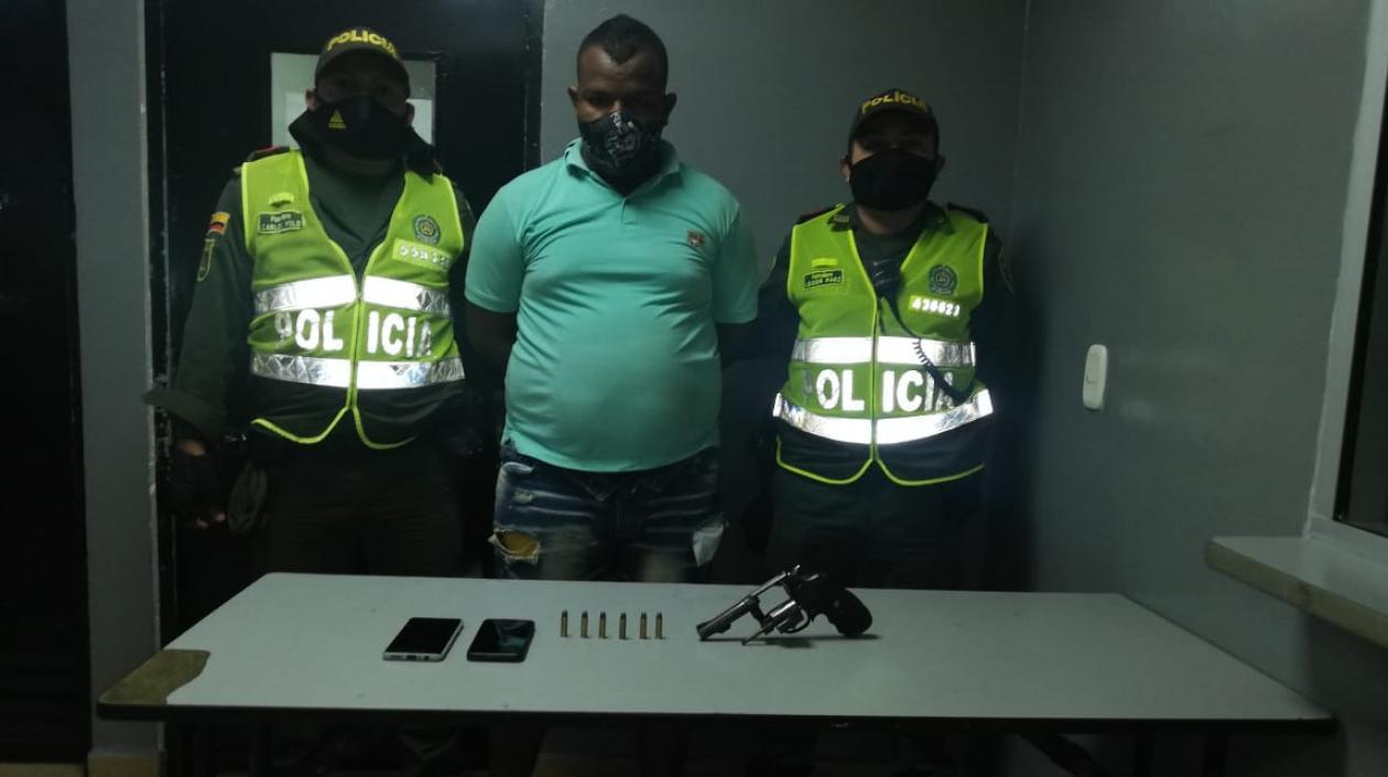 Henry Junior Chamie Barrio, el capturado.