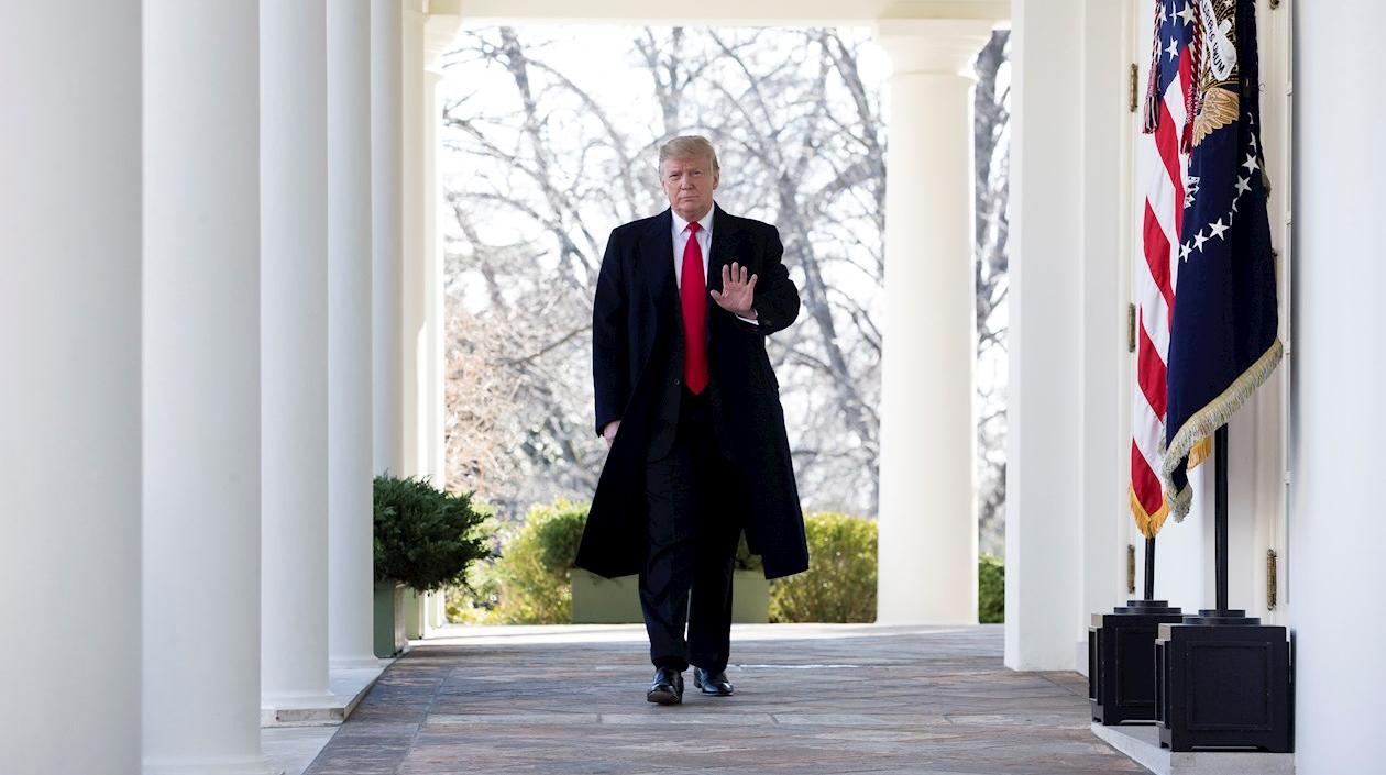 El presidente de Estados Unidos, Donald Trump.