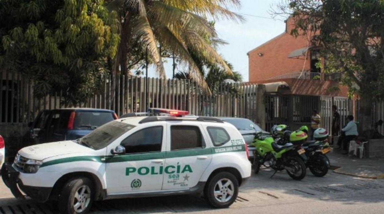 El cuerpo de la víctima fue llevado a Medicina Legal.